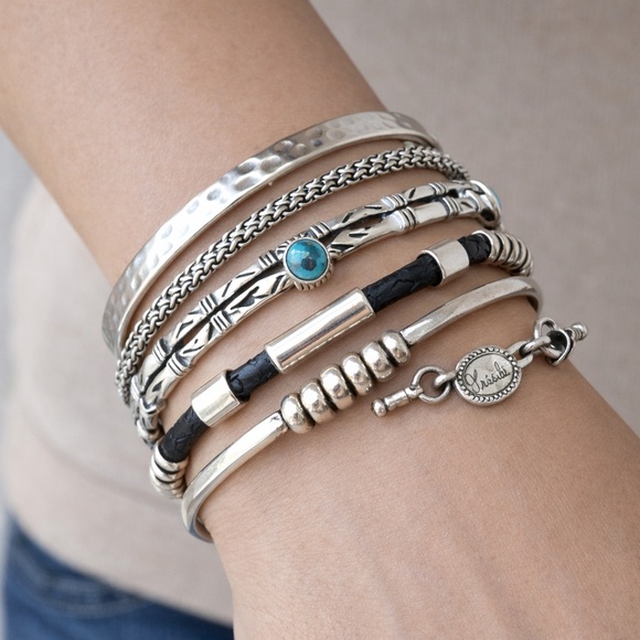 Vintage Taxco Mexico 925 Sterling Silver Leather Cuff Bracelet Artisan SZ 7-7.5 - Picture 10 of 10